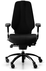 Bureaustoel RH Logic 400 Elite XL rug en zitting zwart