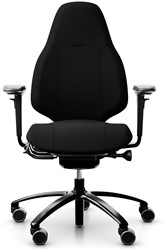 Bureaustoel RH Mereo 220 rug en zitting zwart