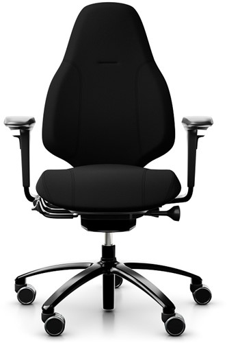 Bureaustoel RH Mereo 220 rug en zitting zwart