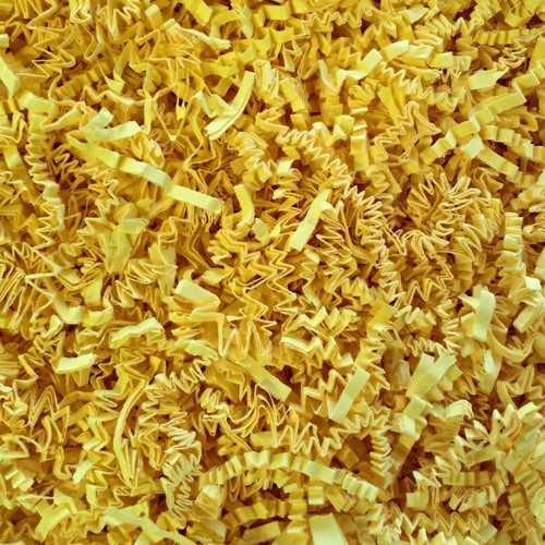 Opvulmateriaal SizzlePak decoratief karton geel 1,25kg