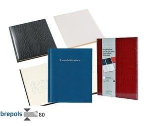 Receptie- condoleance en gastenboeken