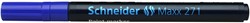 Lakmarker Schneider Maxx 271 1-2 mm blauw