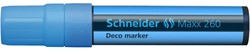 Krijtstift Schneider Maxx 260 5-15mm fluor blauw