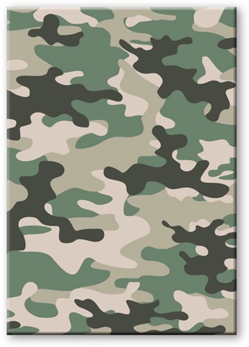 Schrift Camouflage A4 lijn harde kaft assorti-3