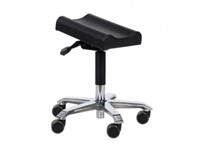 Beensteun Score kunstleder zwart K11 hoogte 70-85cm zitneigfunctie wielen zacht 50mm