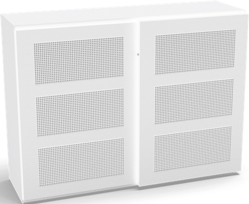 Schuifdeurkast Slide en Go 1216 (2-delig) 120 x 160 wit vilt white 20