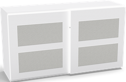 Schuifdeurkast Slide en Go 9016 (2-delig) 83 x 160 wit vilt antraciet 03