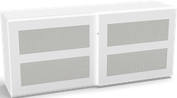 Schuifdeurkast Slide en Go 9020 (2-delig) 83 x 200 wit vilt antraciet 03