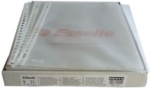 Simuleren roze Minachting Showtassen Esselte A4 23-gaats dikte 0,08mm transparant copysafe 100 stuks Simuleren roze Minachting Showtassen Esselte A4 23-gaats dikte 0,08mm transparant copysafe 100 stuks