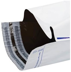 Kleding- en textielverpakking A4+ Dijkgraaf 245x340mm + dubbele sluiting voor retouren 10 stuks
