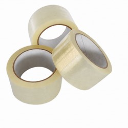 Verpakkingstape hoogwaardig PP Low Noise 50mm x 66m transparant (1017963)