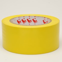 Vloermarkeringstape PVC 50mmx33m geel
