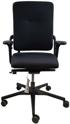 Bureaustoel Nowy Styl Xenium Basic rug en zitting zwart
