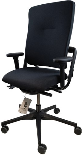 Bureaustoel Nowy Styl Xenium Basic rug en zitting zwart-2